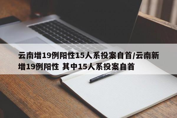 云南增19例阳性15人系投案自首/云南新增19例阳性 其中15人系投案自首