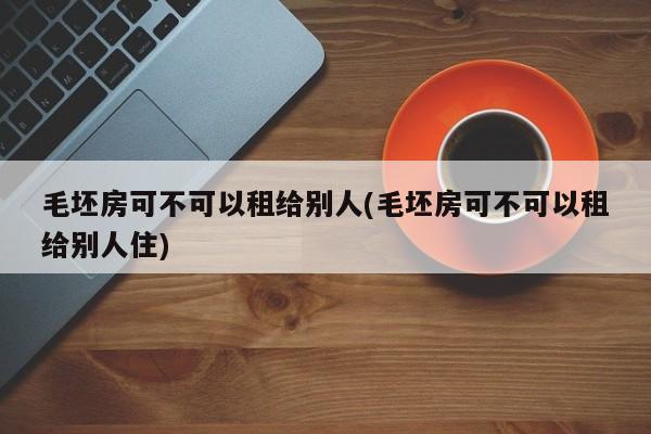 毛坯房可不可以租给别人(毛坯房可不可以租给别人住)