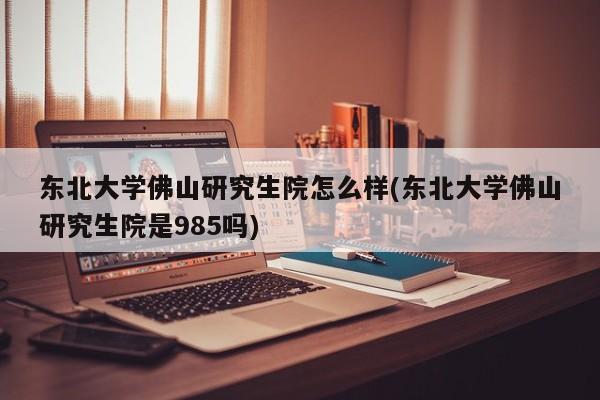 东北大学佛山研究生院怎么样(东北大学佛山研究生院是985吗)